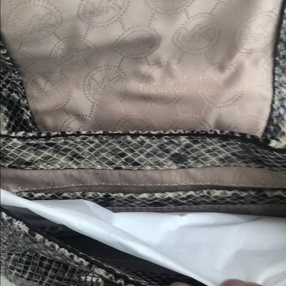 Michael by Michael Kors Snakeskin Crossbody - Picture 4 of 4